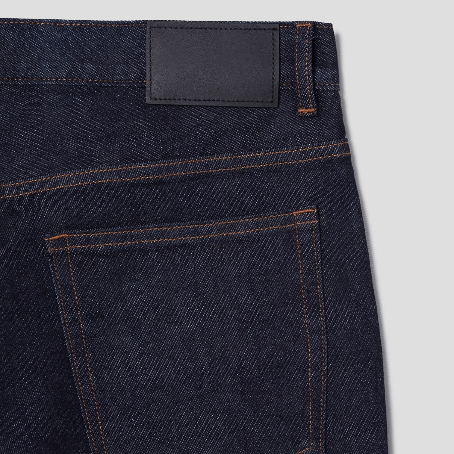 Theory Men Beryl Denim Straight Jeans - Rinsed Indigo