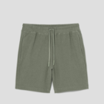 Theory Men Surf Terry Allons Short - Dark Greenstone
