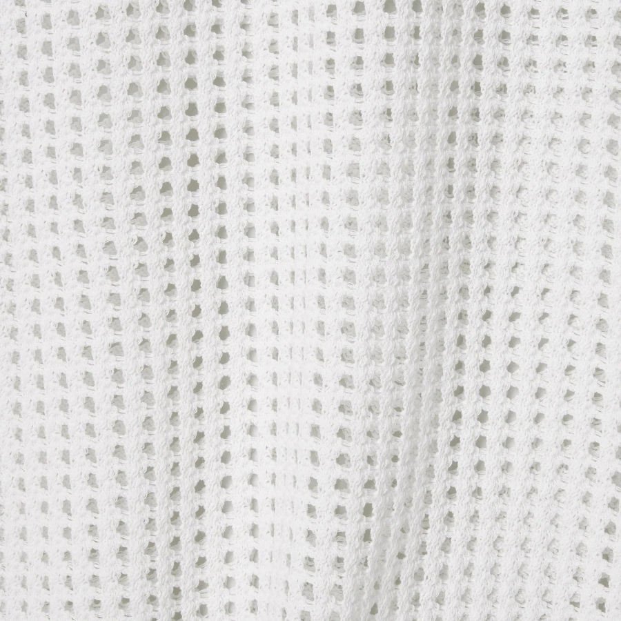 JAJU Crochet Layered Dress – White