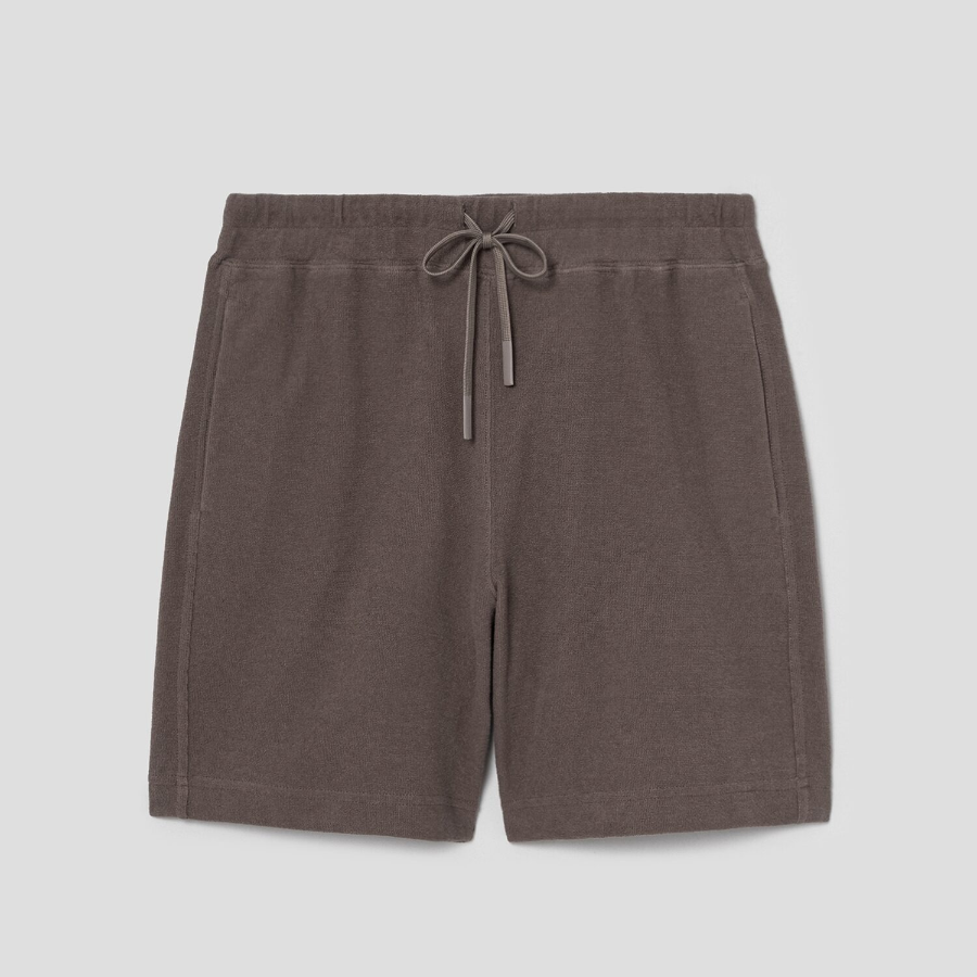 Theory Men Surf Terry Allons Short - Walnut