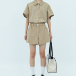 JUUN.J Canvas Shopper Bag – Бежевый