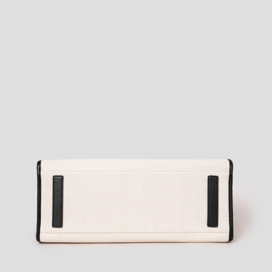 JUUN.J Canvas Shopper Bag – Бежевый