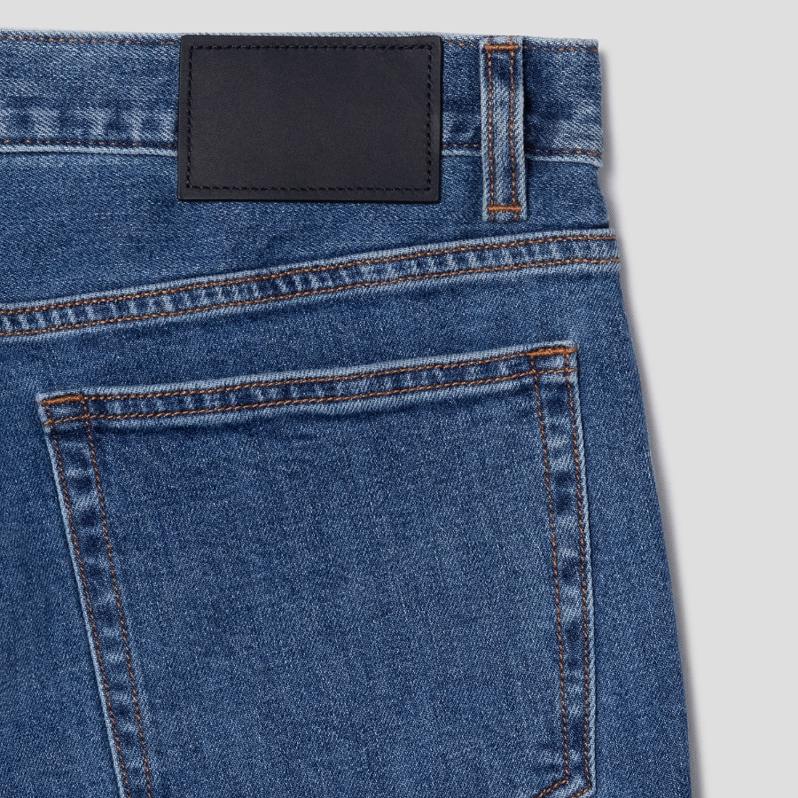 Theory Men Beryl Denim Raffi Jeans - Mid Blue