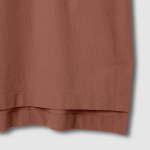 JAJU Seersucker Short-Sleeve Dress – Brick