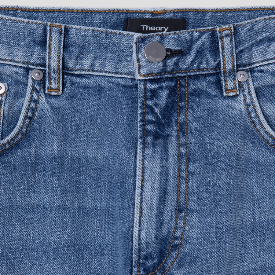 Theory Men Beryl Denim Viggo Jeans - Medium Stone Wash
