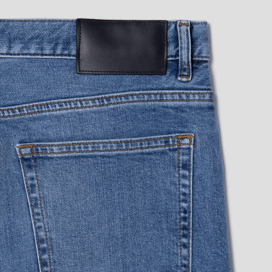 Theory Men Beryl Denim Viggo Jeans - Medium Stone Wash