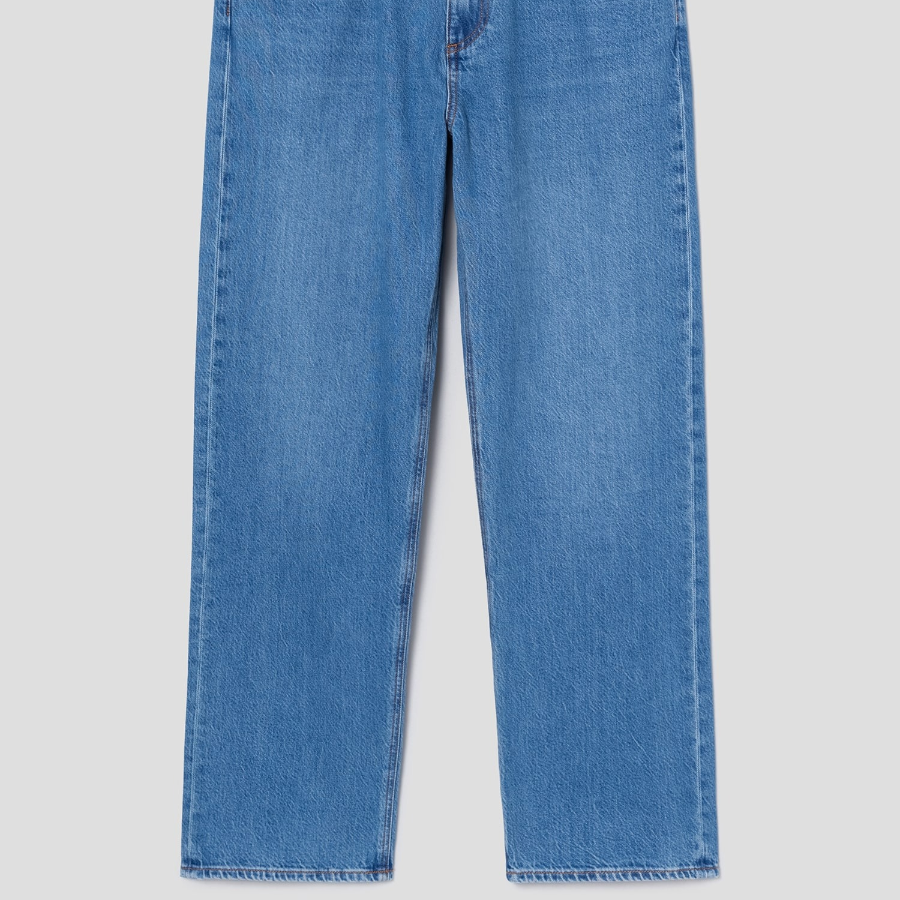 Theory Men Cotton Denim Laurence Jeans - Mid Blue