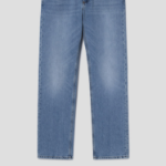 Theory Men Beryl Denim Viggo Jeans - LT Indigo Sand Whiskers