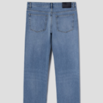 Theory Men Beryl Denim Viggo Jeans - LT Indigo Sand Whiskers