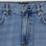 Theory Men Beryl Denim Viggo Jeans - LT Indigo Sand Whiskers