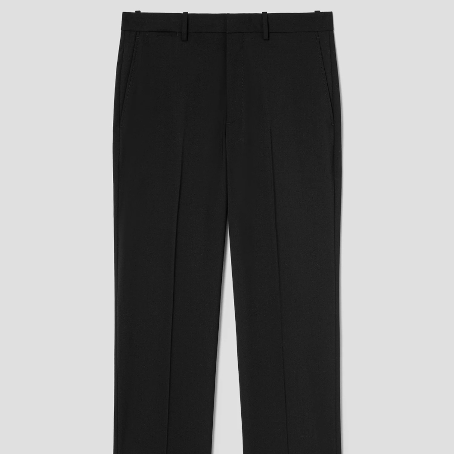Theory Men New Tailor Viggo Pants - Deep Black