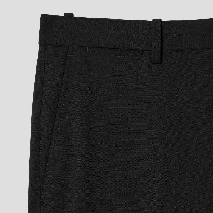 Theory Men New Tailor Viggo Pants - Deep Black
