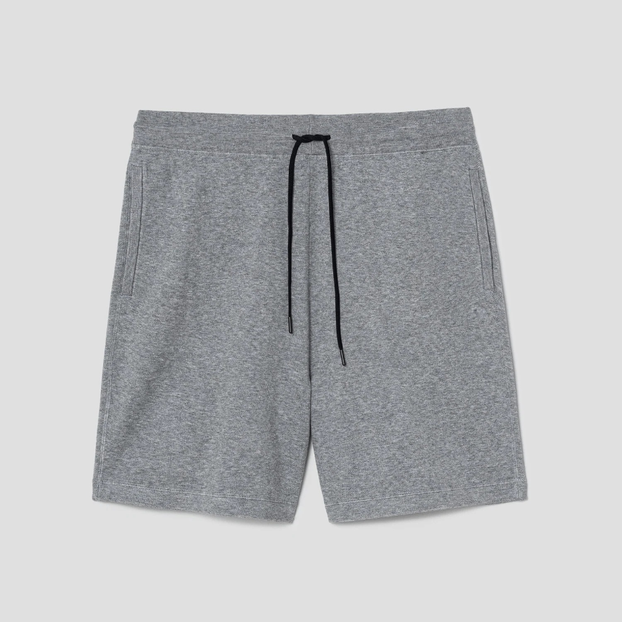 Theory Men Light Bilen Sweat Short - Melange Grey