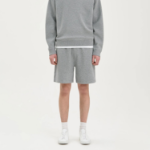 Theory Men Light Bilen Sweat Short - Melange Grey