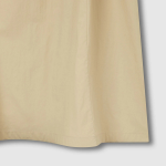 JAJU Sagasag Shirring Sleeveless Dress – Beige