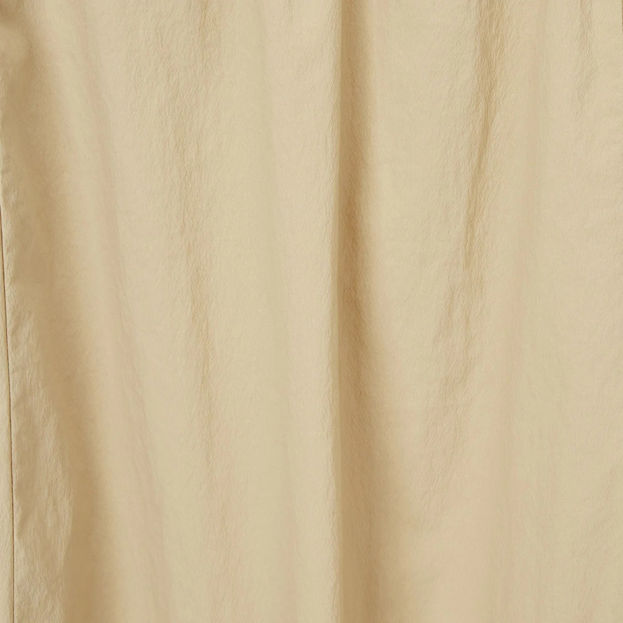 JAJU Sagasag Shirring Sleeveless Dress – Beige