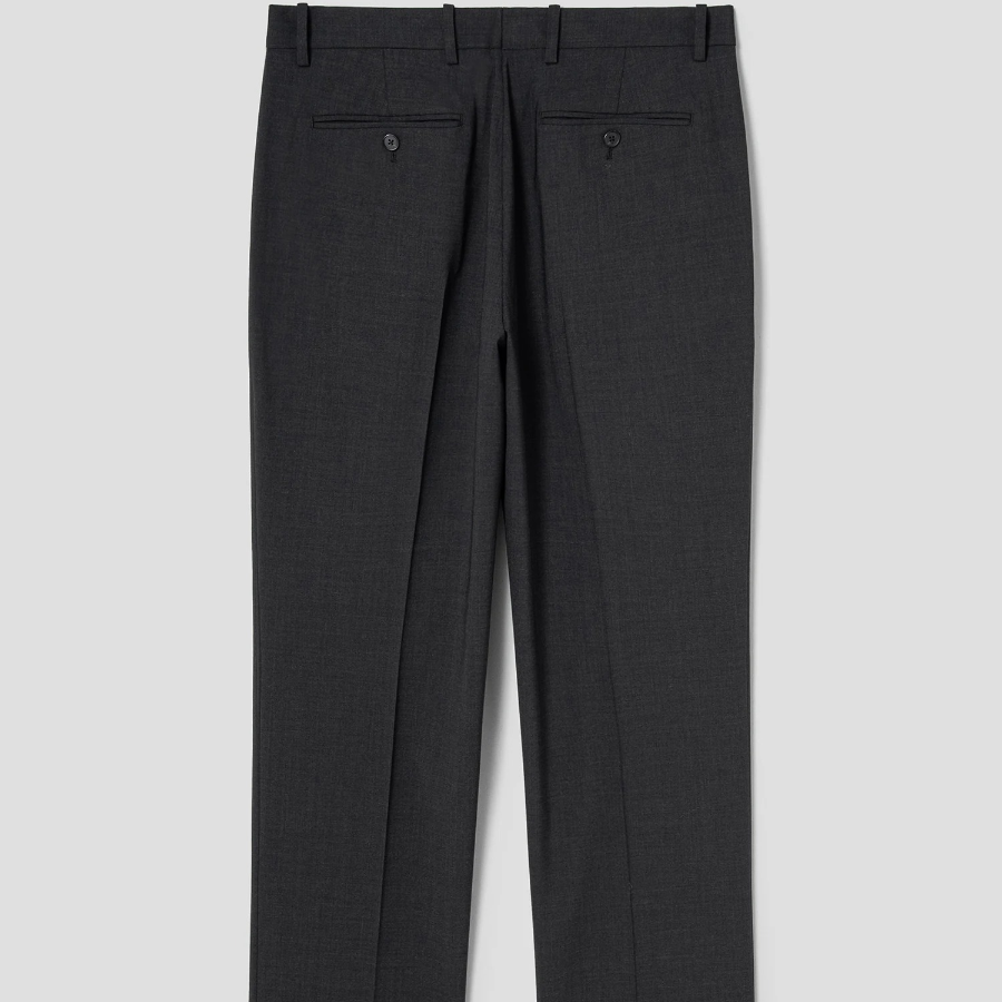 Theory Men New Tailor Viggo Pants - Dark Charcoal