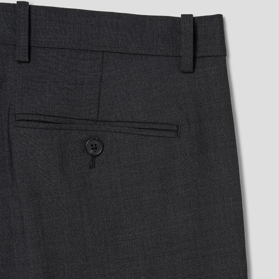 Theory Men New Tailor Viggo Pants - Dark Charcoal