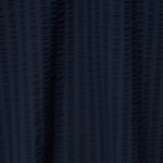 JAJU Cotton Seersucker Sleeveless Dress – Navy