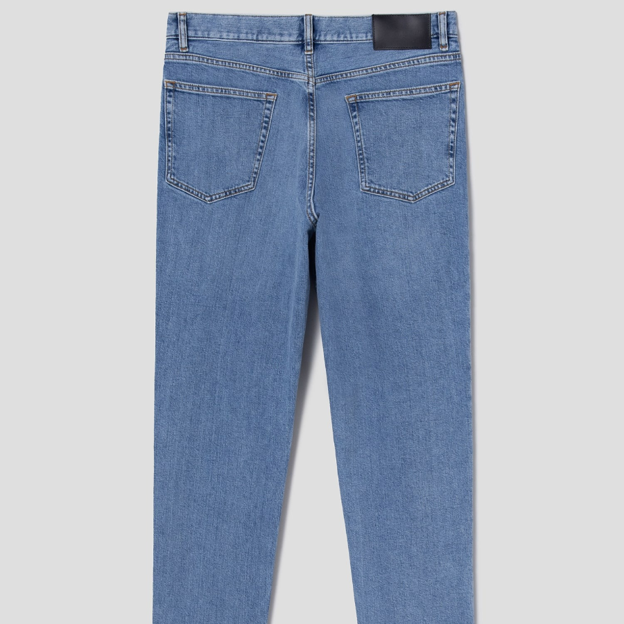 Theory Men Beryl Denim Borough Jeans - Washed Indigo Lt