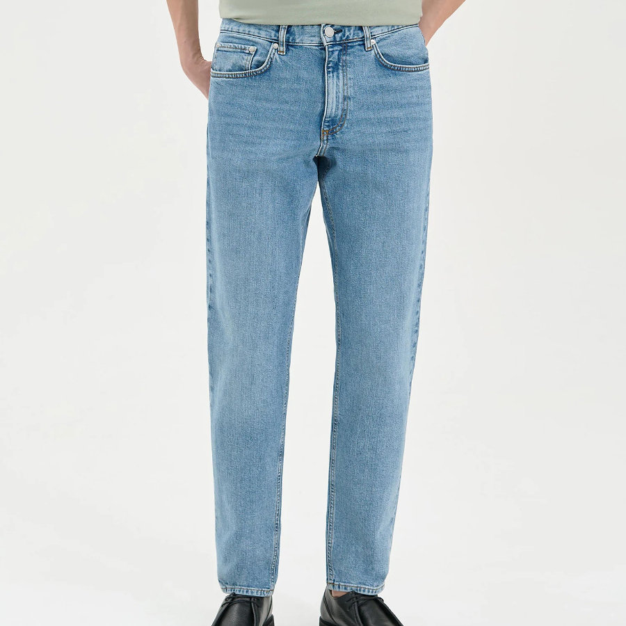 Theory Men Beryl Denim Borough Jeans - Washed Indigo Lt