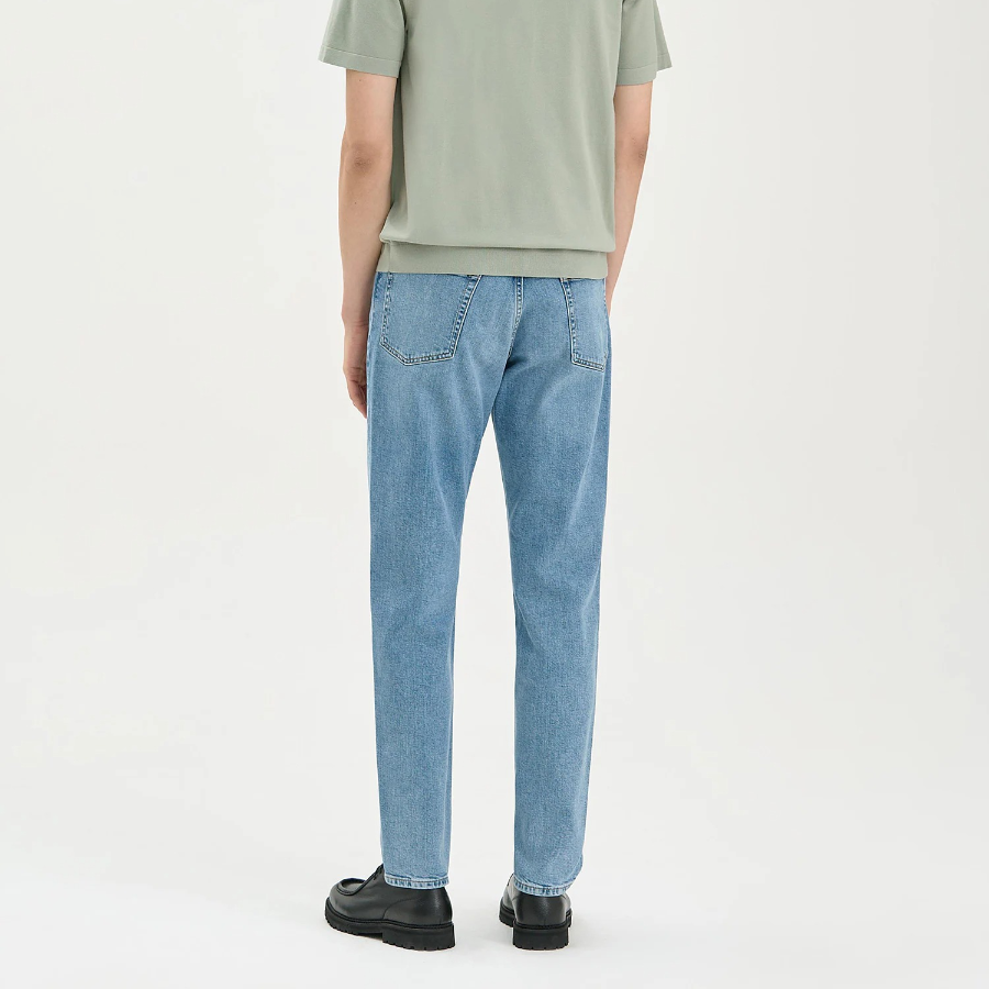 Theory Men Beryl Denim Borough Jeans - Washed Indigo Lt
