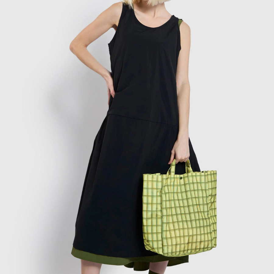 JAJU Crisp Tiered Bustier Dress – Black