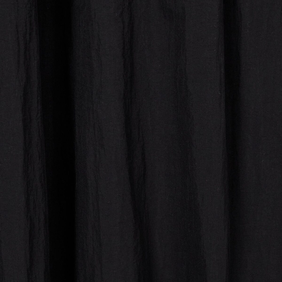 JAJU Crisp Tiered Bustier Dress – Black