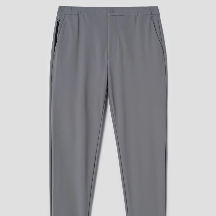 Theory Men Precision Ponte Terrance Pants - Soft Grey