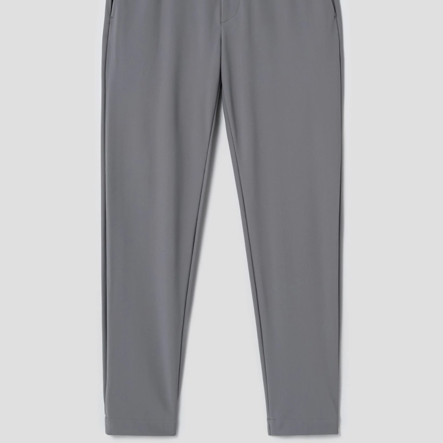 Theory Men Precision Ponte Terrance Pants - Soft Grey