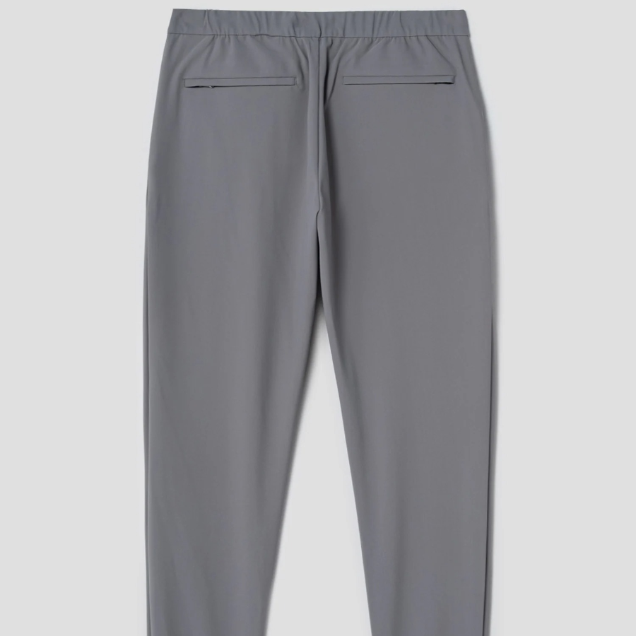 Theory Men Precision Ponte Terrance Pants - Soft Grey