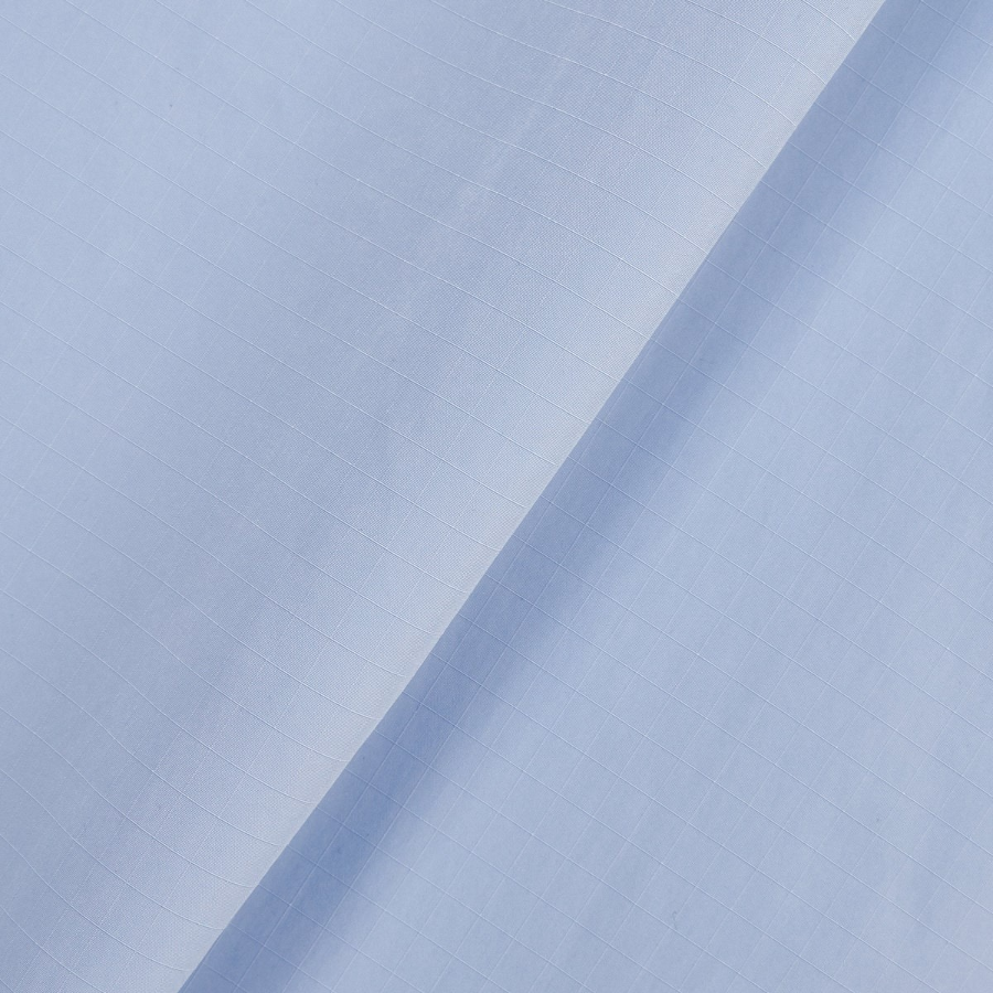 JAJU Crisp Stitch Short-Sleeve Dress – Sky Blue