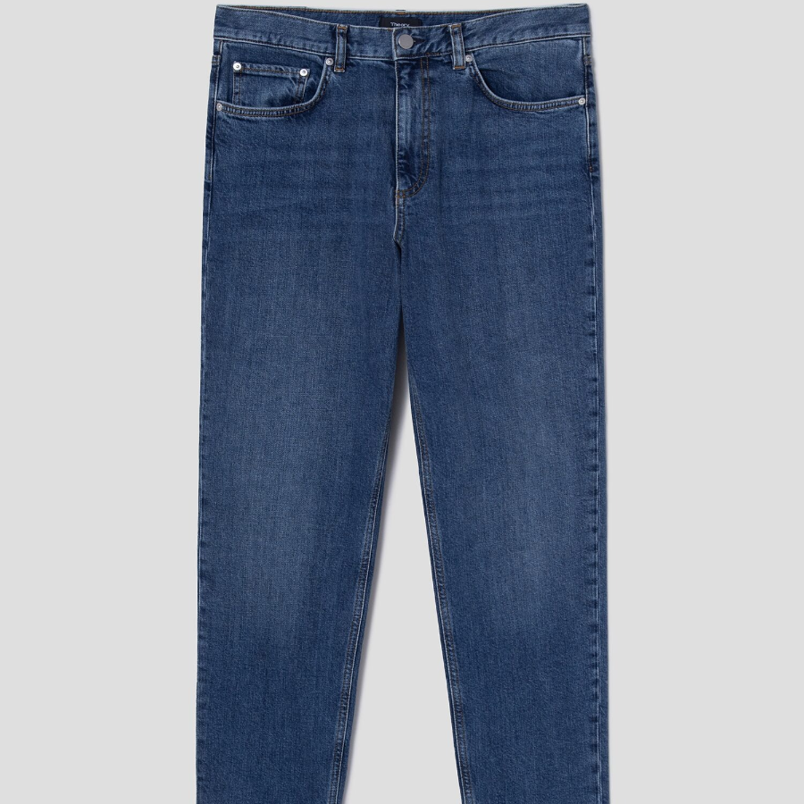 Theory Men Beryl Denim Borough Jeans - Washed Indigo Medium