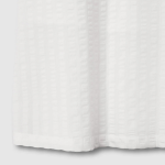 JAJU Cotton Seersucker Sleeveless Dress – White