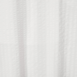 JAJU Cotton Seersucker Sleeveless Dress – White