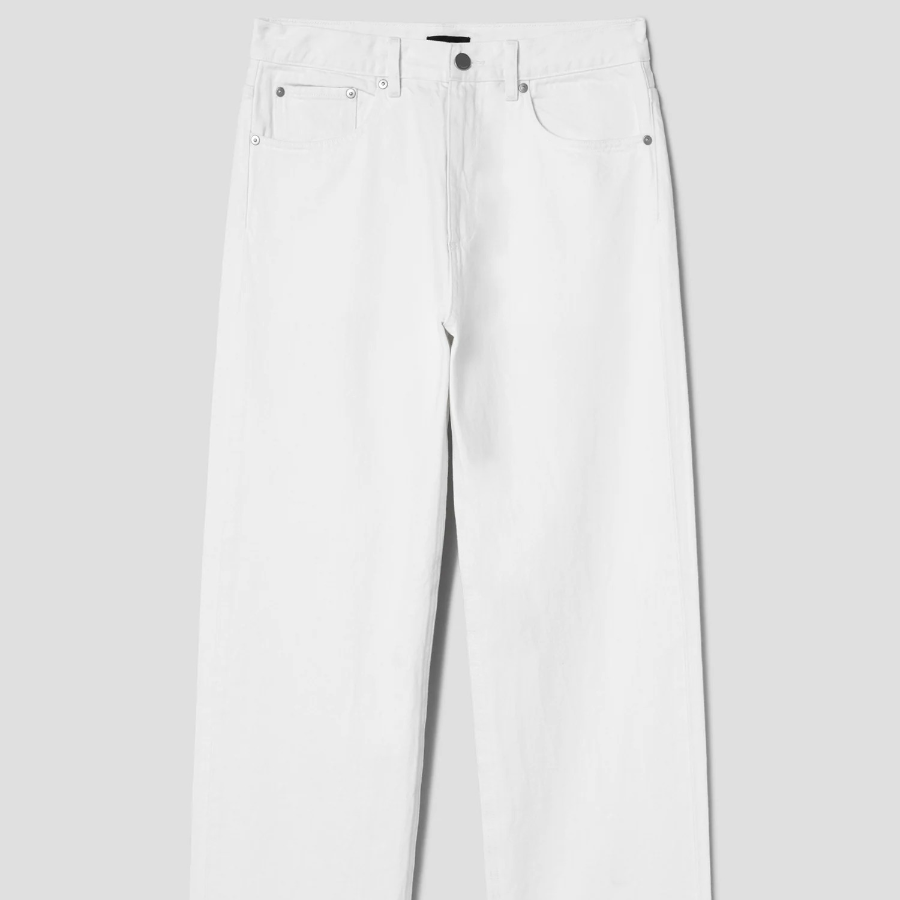 Theory Men Twill Denim Laurence Jeans - Soft White