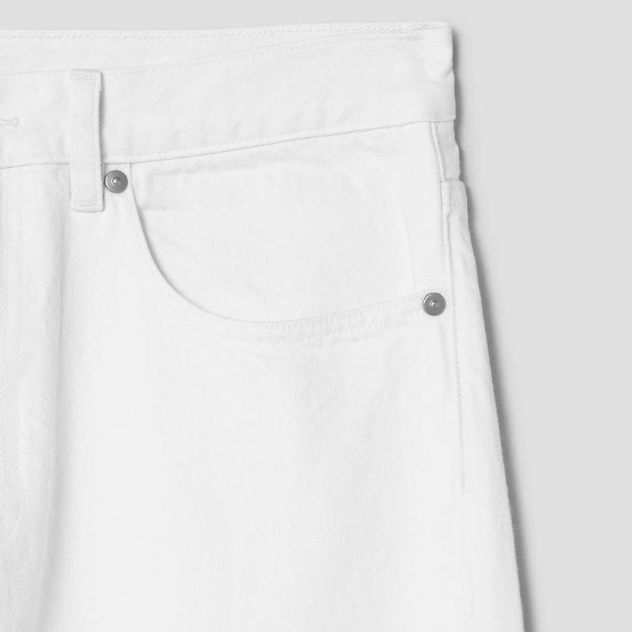 Theory Men Twill Denim Laurence Jeans - Soft White