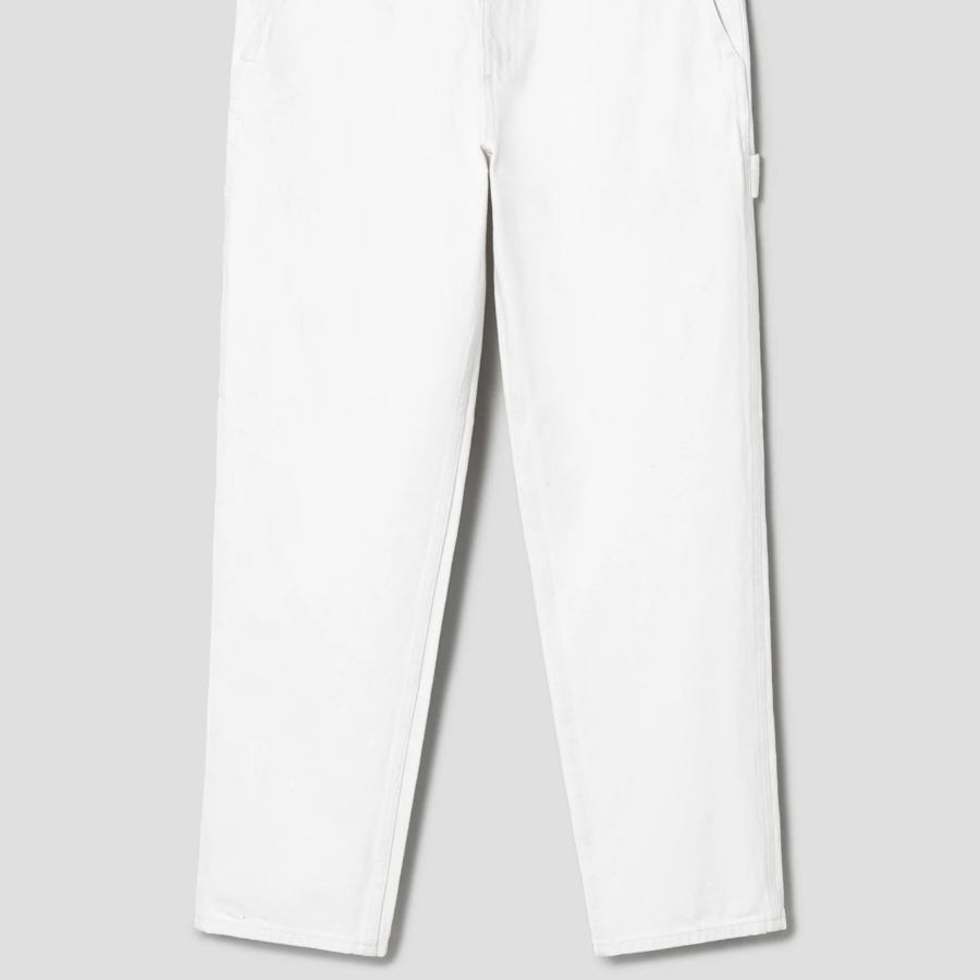 Theory Men Twill Denim Carpenter Jeans - Soft White