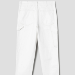 Theory Men Twill Denim Carpenter Jeans - Soft White