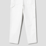 Theory Men Twill Denim Carpenter Jeans - Soft White