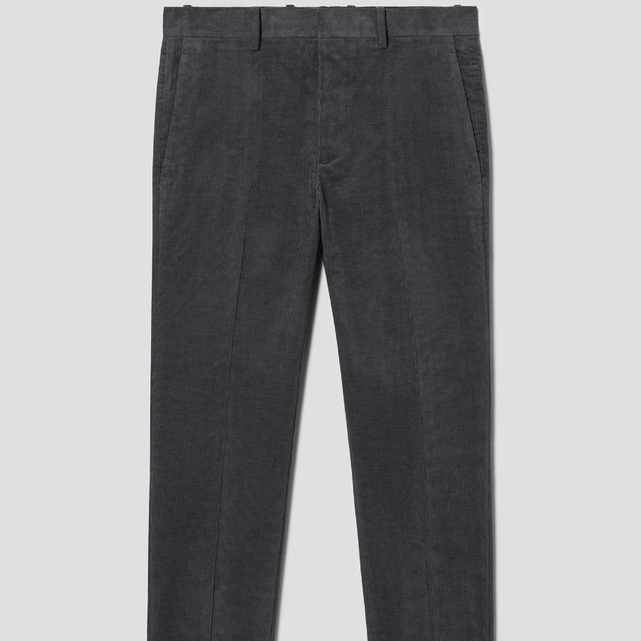 Theory Men Stretch Cord Zaine Pants - Graphite
