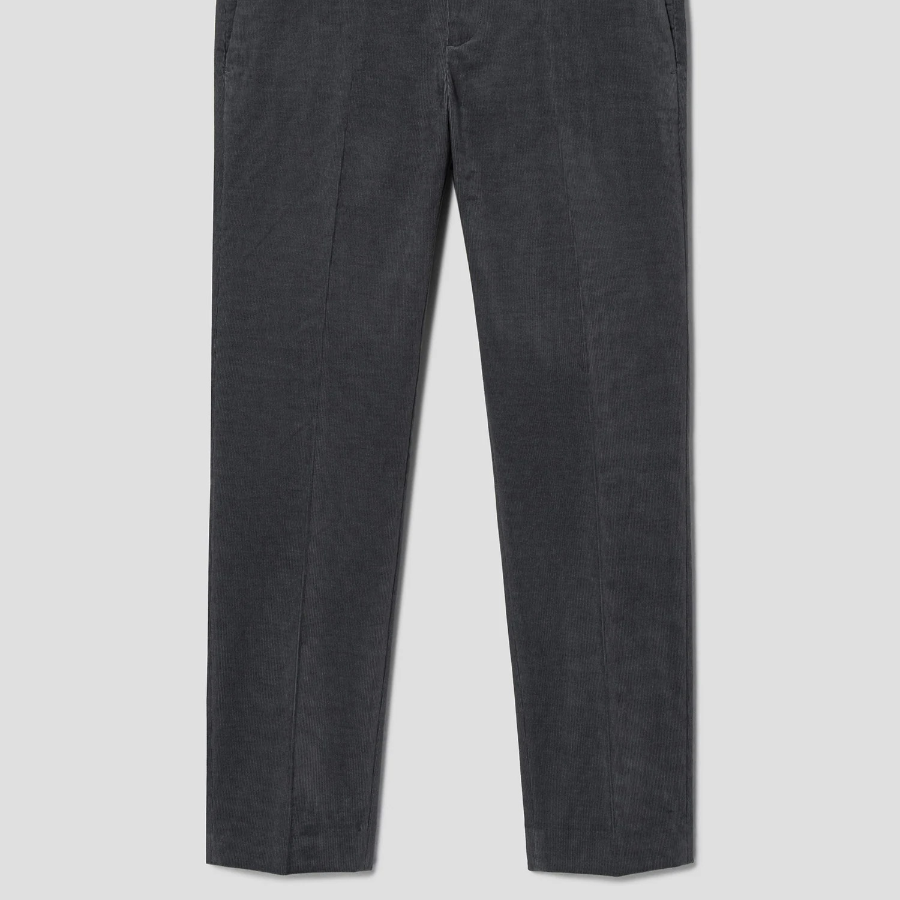 Theory Men Stretch Cord Zaine Pants - Graphite