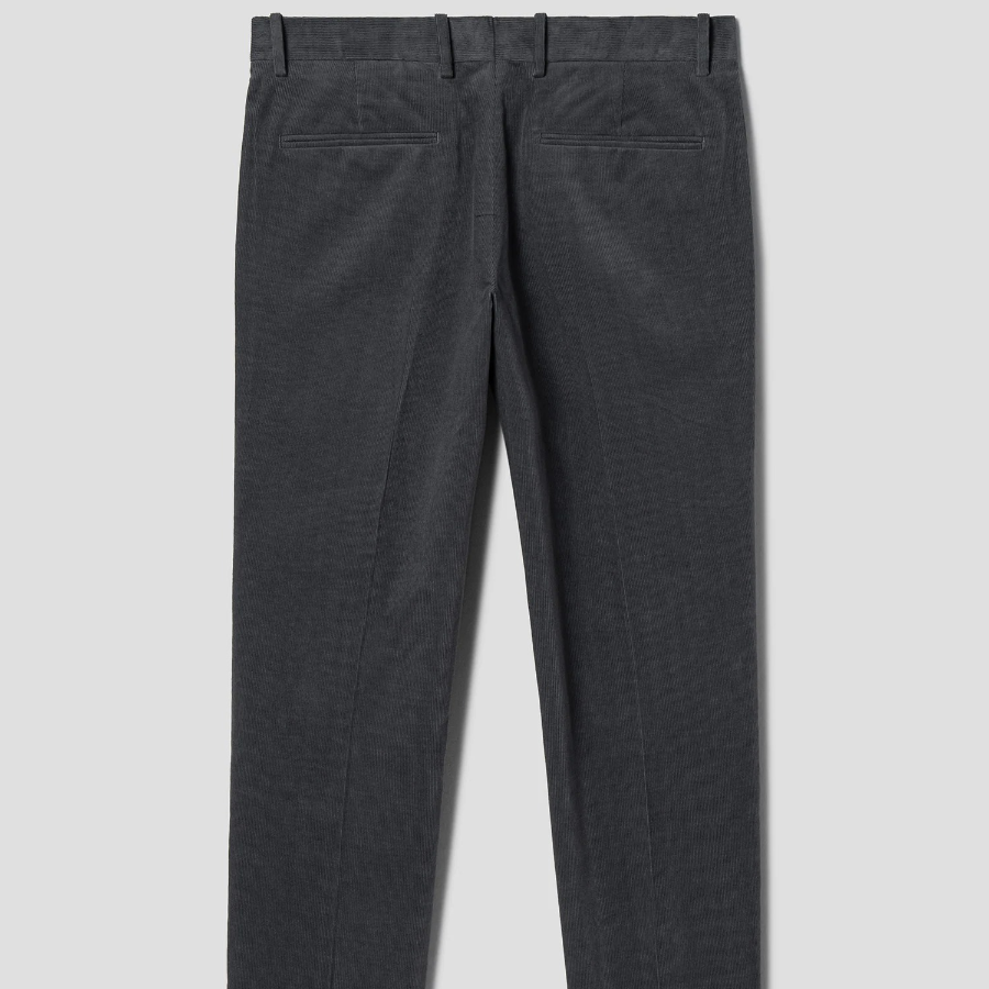 Theory Men Stretch Cord Zaine Pants - Graphite