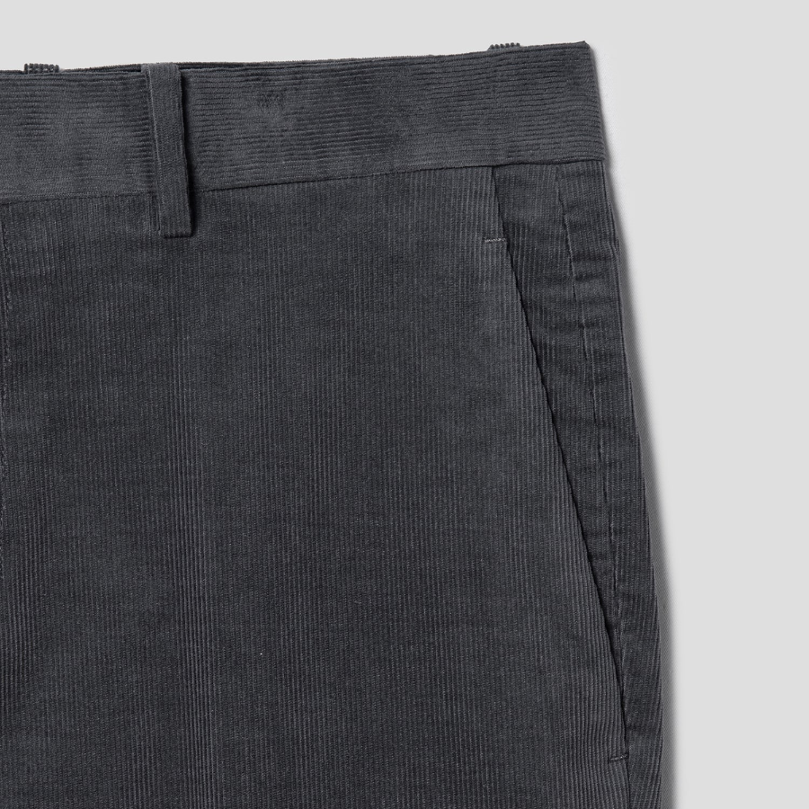 Theory Men Stretch Cord Zaine Pants - Graphite