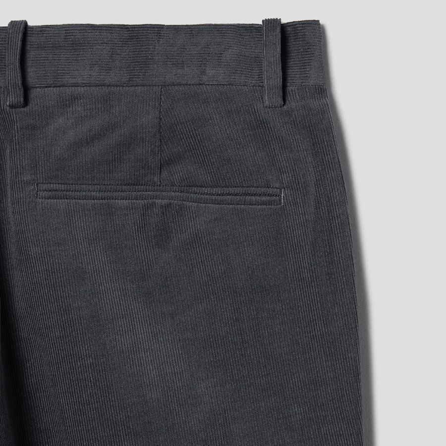 Theory Men Stretch Cord Zaine Pants - Graphite