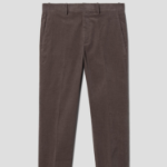 Theory Men Stretch Cord Zaine Pants - Dark Taupe