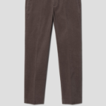 Theory Men Stretch Cord Zaine Pants - Dark Taupe