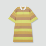 JAJU Rugby Short-Sleeve Dress – Yellow