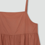 JAJU Stitch Bustier Cargo Dress – Brick