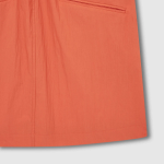 JAJU Sleeveless Pocket Dress – Orange